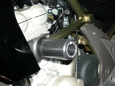 Padací chrániče, Kawasaki ER6-N -'08, černé